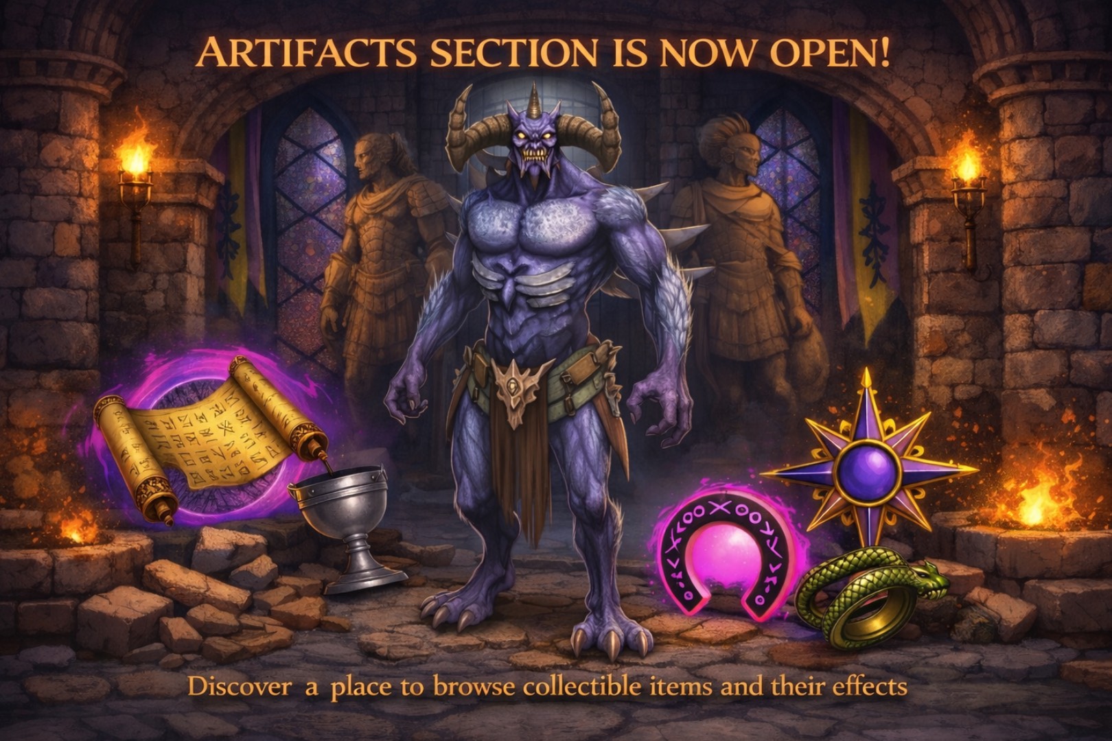 Artifacts section is now open!